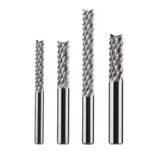 Carbide Corn Teeth End Mill For Fiber Glass Carbon Fiber